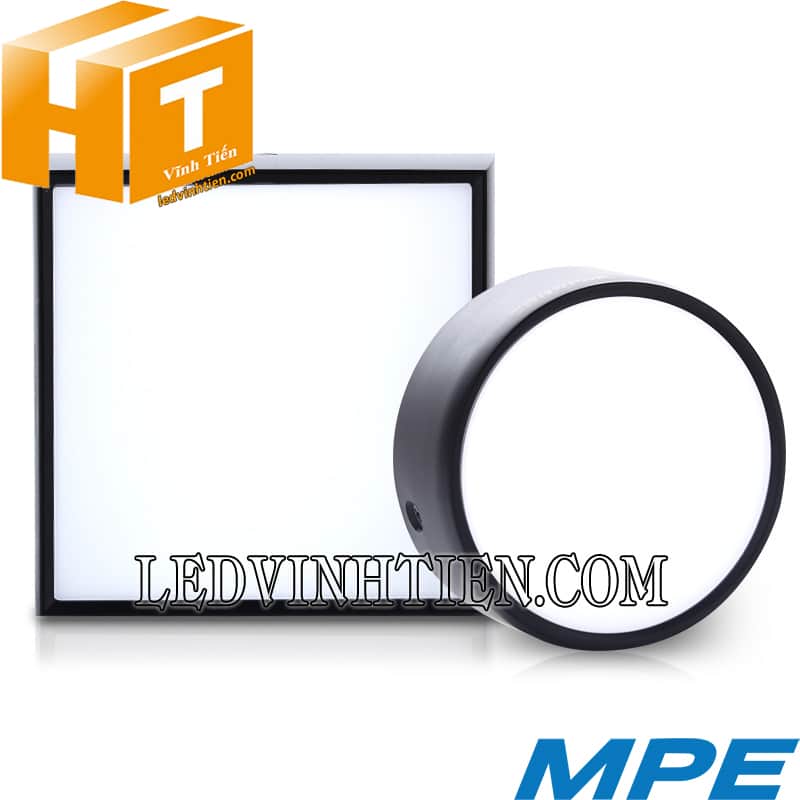 Đèn led ốp nổi vuông 3 chế độ màu tràn viền 48W