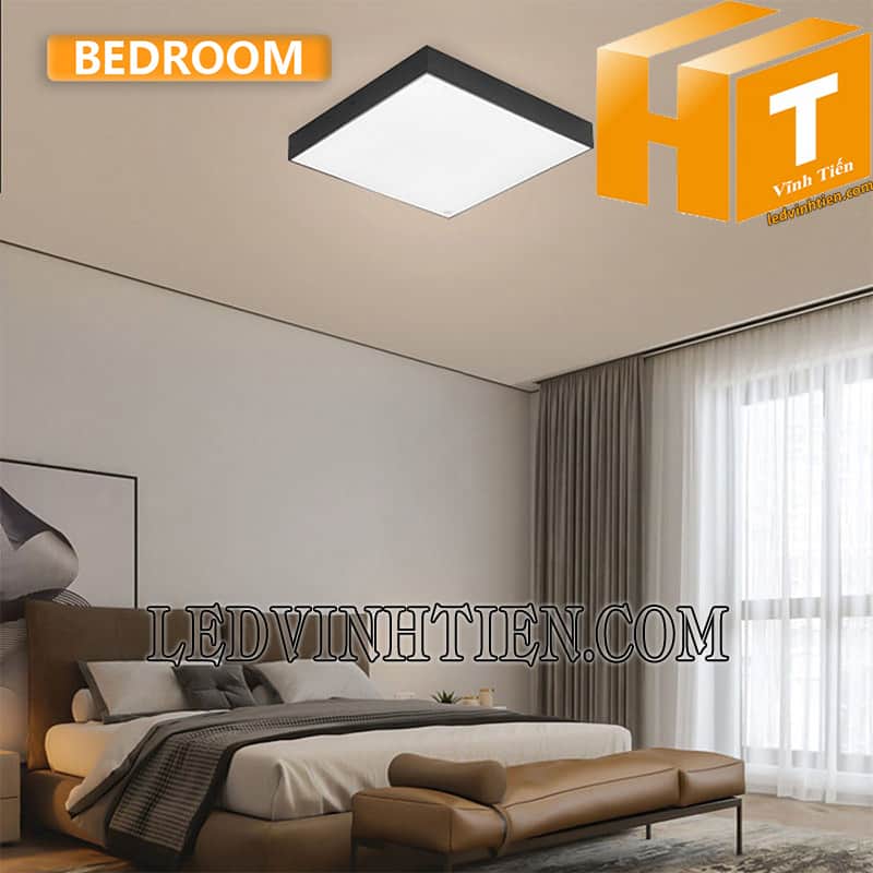 Đèn led ốp nổi vuông tràn viền 48W giá rẻ