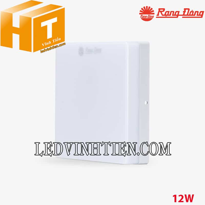 Đèn led ốp trần nổi vuông đế nhựa 12W LN12N ĐM 170x170/12W