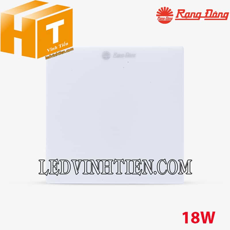 Đèn led ốp trần nổi vuông đế nhựa LN12N 220x220/18W Rạng Đông