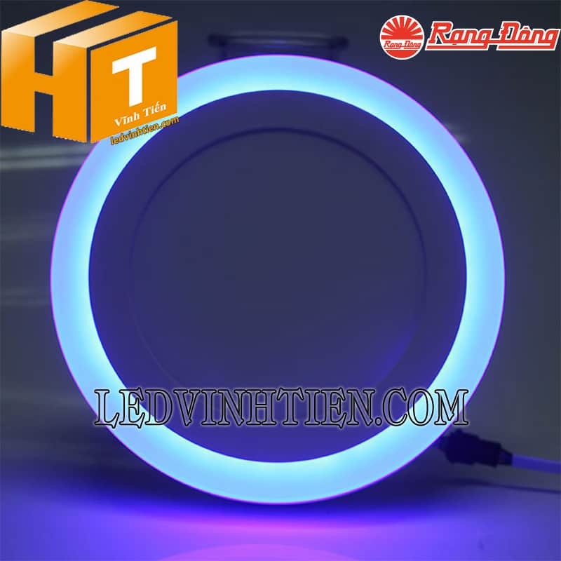 Đèn led âm trần viền xanh dương loại tốt