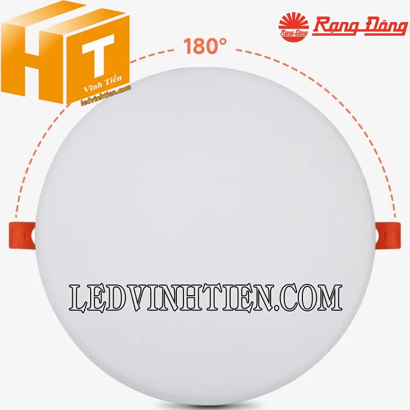 Đèn led ốp trần chống bụi IP44 18W LN.CB03 260/18W Rạng Đông