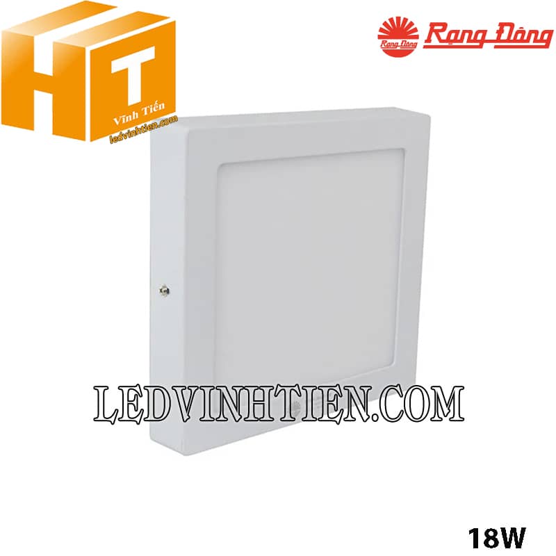 Đèn led ốp trần vuông 230x230/18w ln08 Rạng Đông loại tốt, siêu sáng
