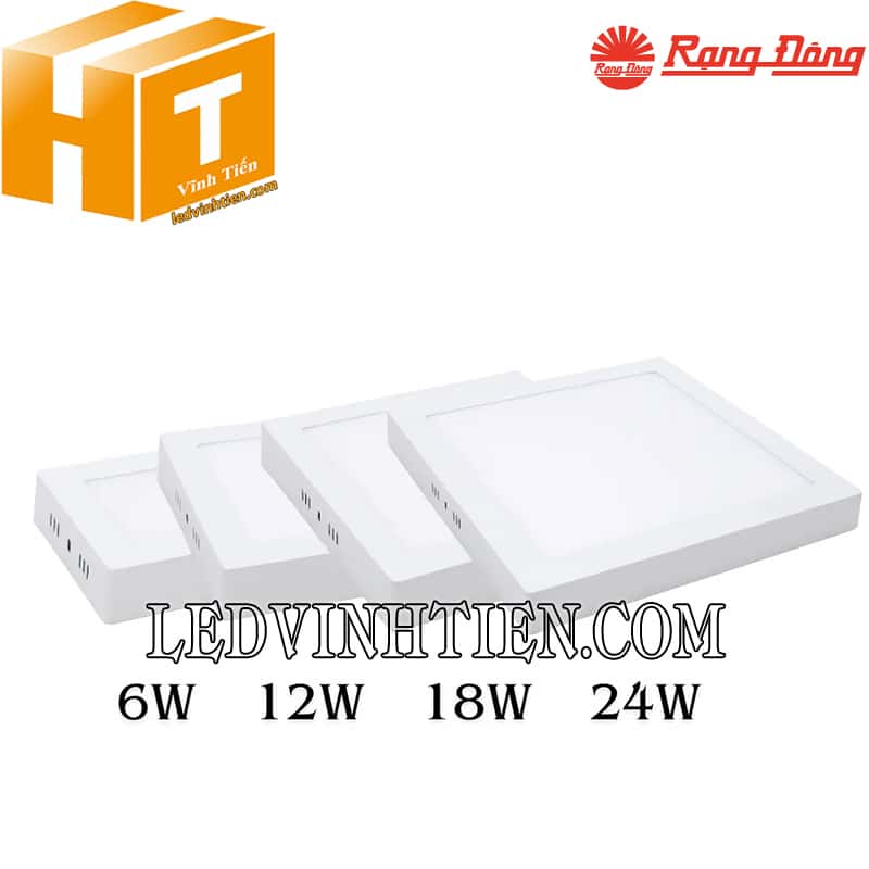 Đèn led ốp trần vuông LN10 220x220/18W Rạng Đông giá rẻ