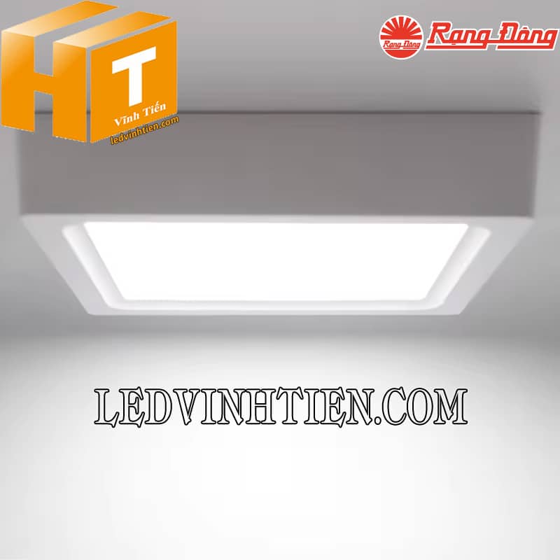 Đèn led ốp trần vuông đế nhôm LN08 220x220/22W