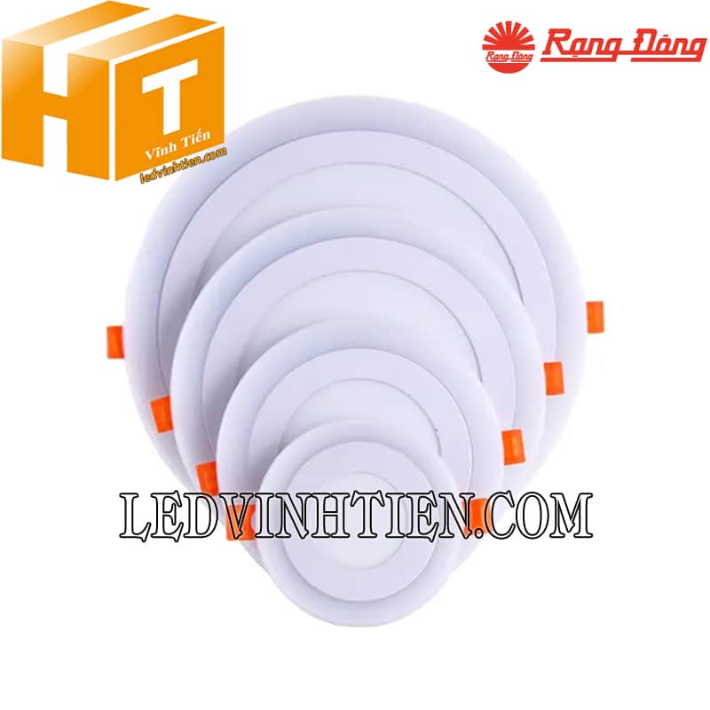 Đèn led âm trần 3 chế độ màu Rạng Đông