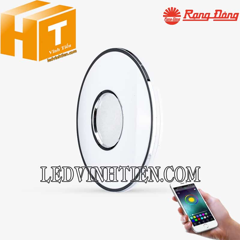 Đèn led ốp trần đổi màu 490/40W Bluetooth LN19.BLE