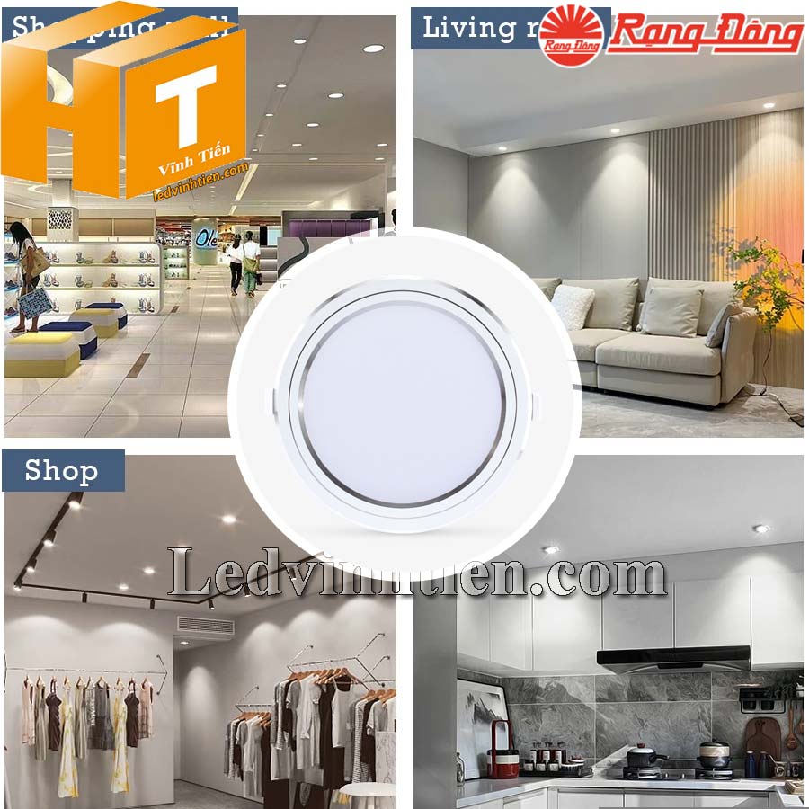 Đèn led panel tròn đổi màu 135/12W dùng chiếu sáng văn phòng, nhà ở, siêu thị
