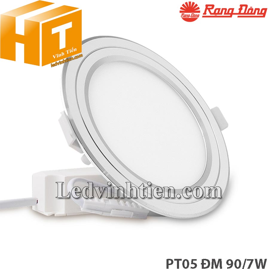 Đèn led panel tròn đổi màu 90/7W