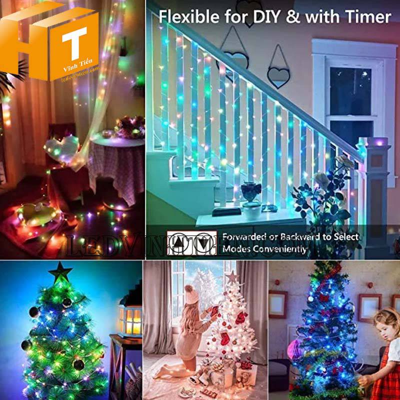 Đèn Fairy Light đổi màu theo nhạc