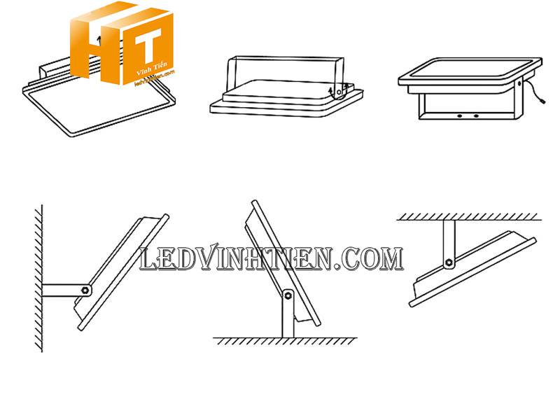 Vĩnh Tiến - Nhà phân phối đèn pha led chóa kim cương 30w tại Phú Yên