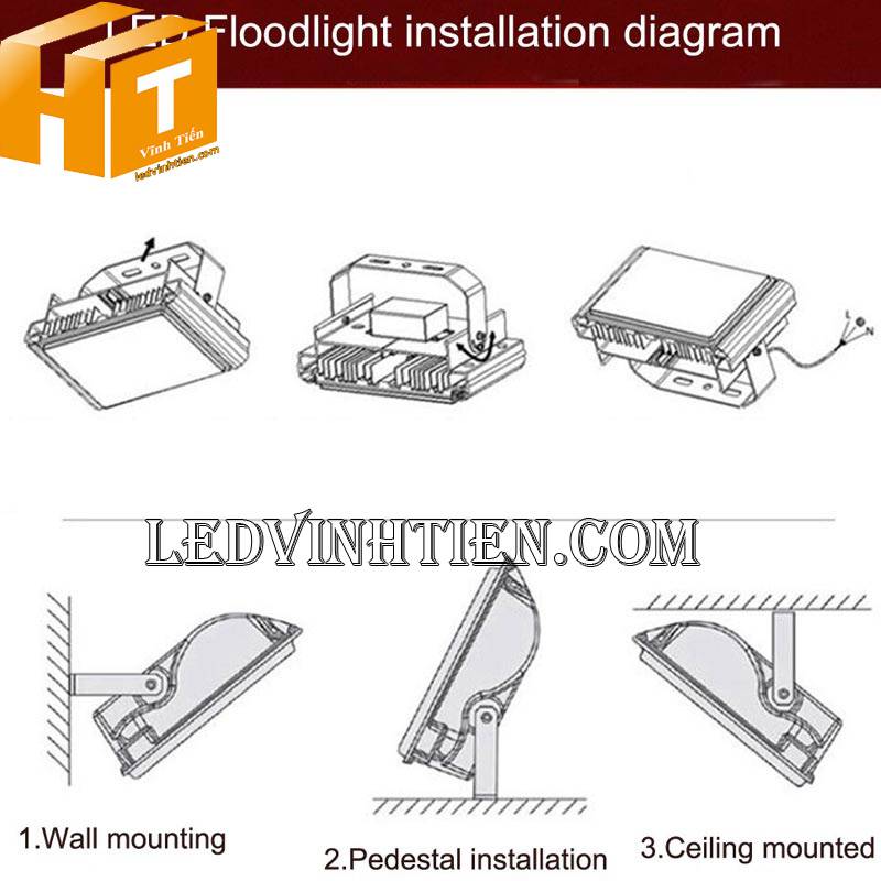 Báo giá đèn pha led kim cương mới nhất