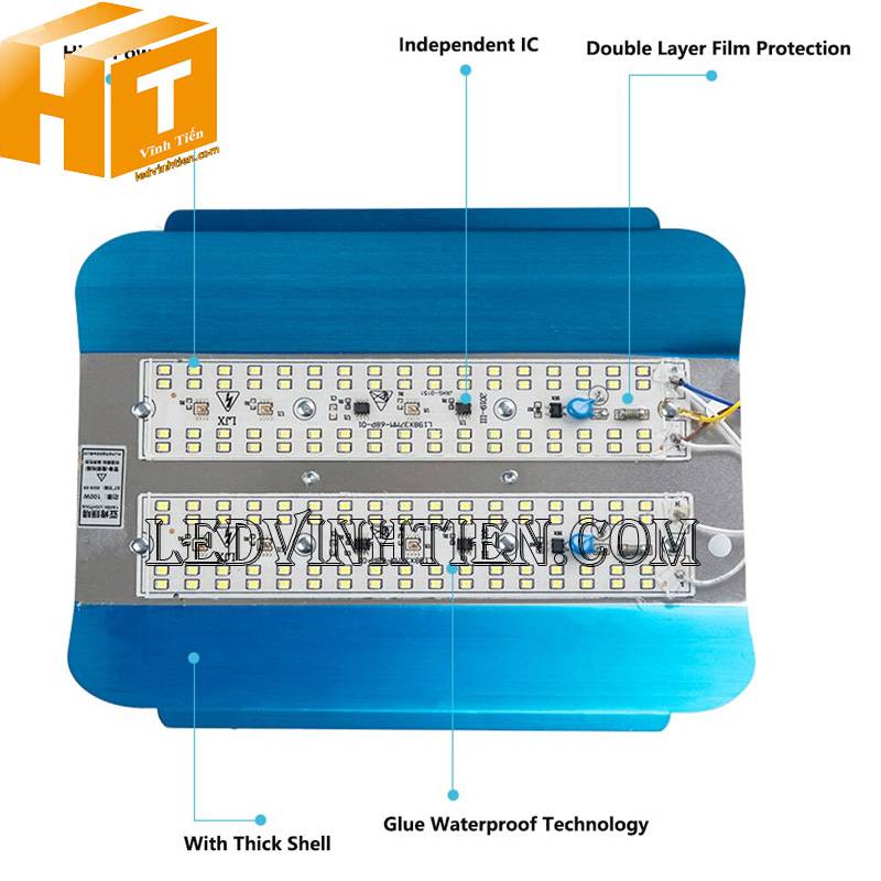 Đèn led máng Vonfram 100w iết kiệm điện