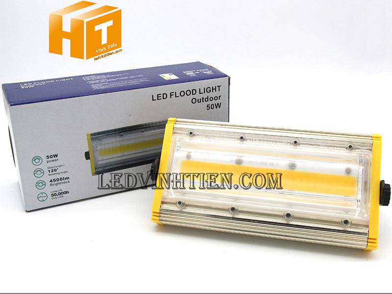 Đèn pha led COB ngoài trời 50w