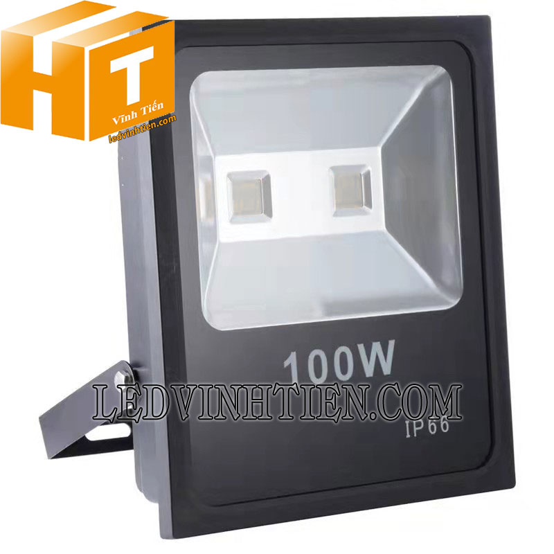 Đèn pha led 100W tự động chuyển màu dùng chiếu sáng ngoài trời