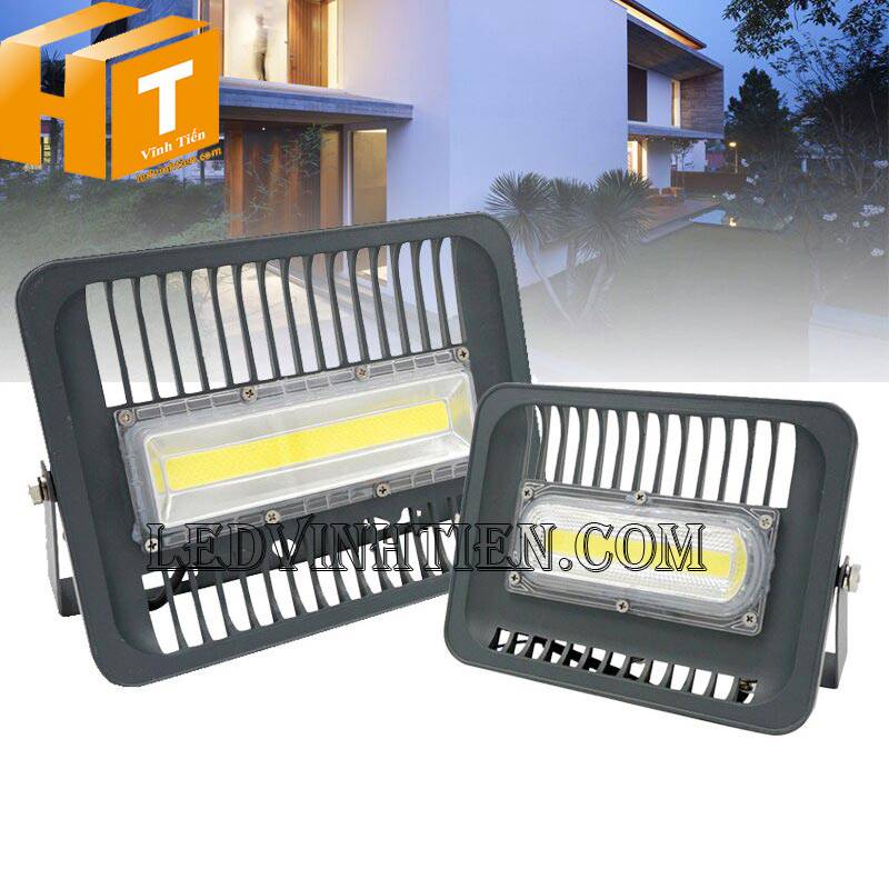 Đèn pha led xương cá 100w HT