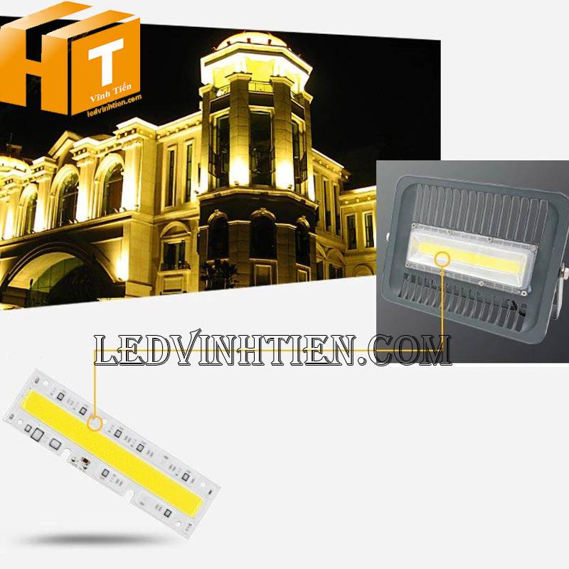 Đèn led COB xương cá 50w