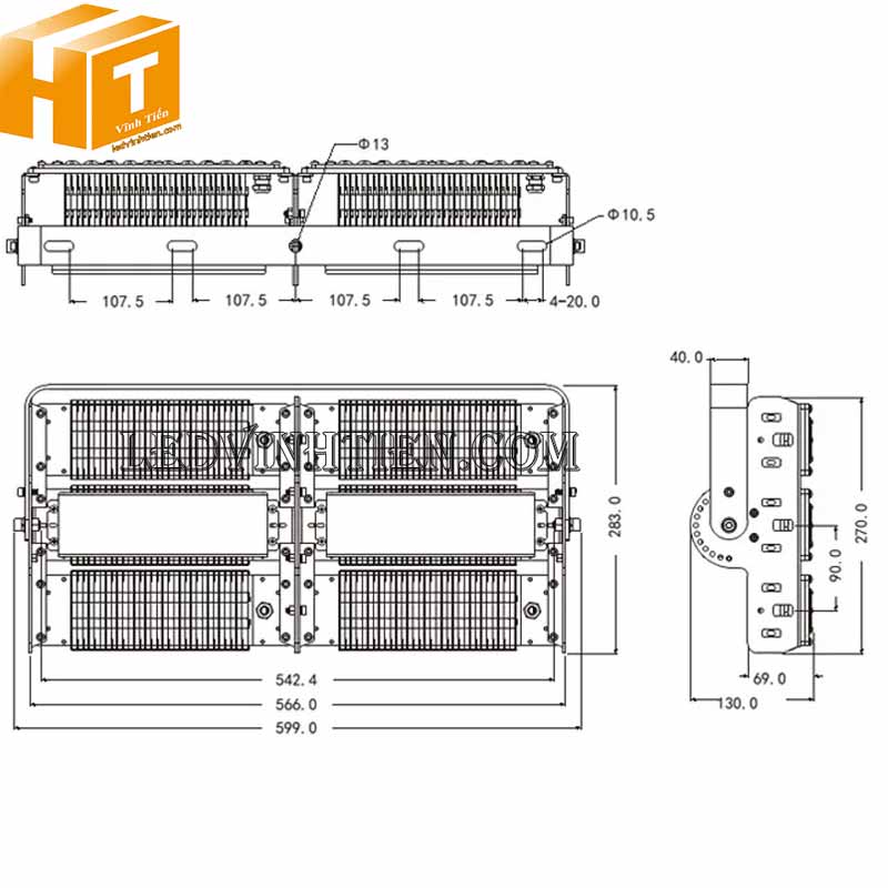 Bán đèn pha module Philips tại TPHCM