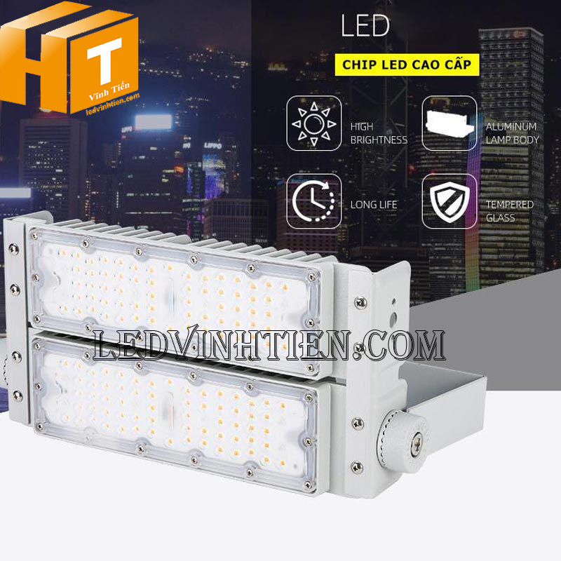 Đèn pha led module 100w Philips OEM