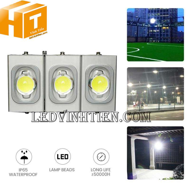 Lắp đặt đèn pha Led Prolux 150w cho sân bóng tại Phú Yên