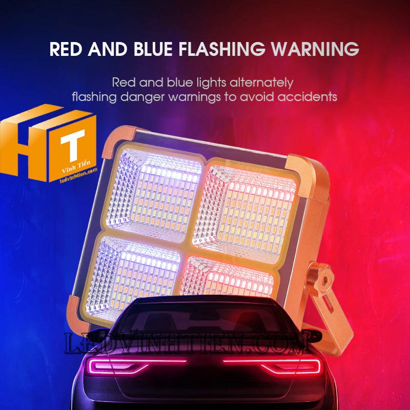 Bán đèn pha sạc tích điện 100w tại Phú Yên