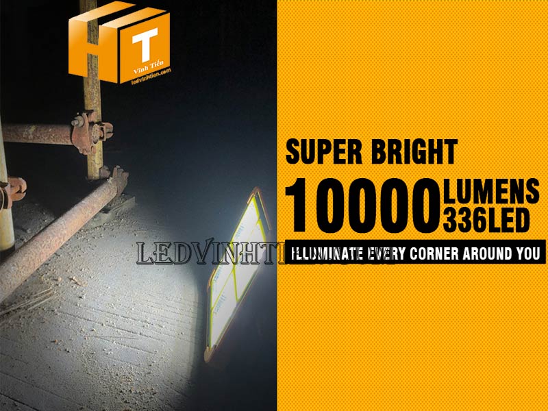 Đèn led khẩn cấp tích điện 100w