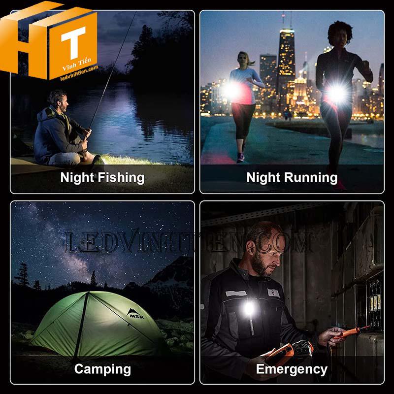 Đèn PIN móc khoá mini siêu sáng Keychain light