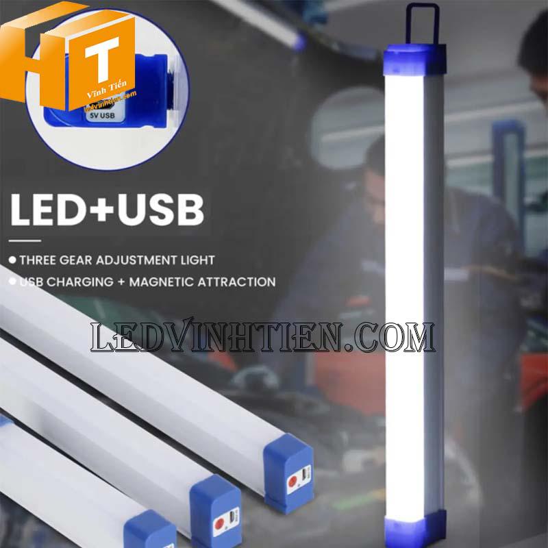 Bóng đèn tuýp led tích điện cao cấp 20w