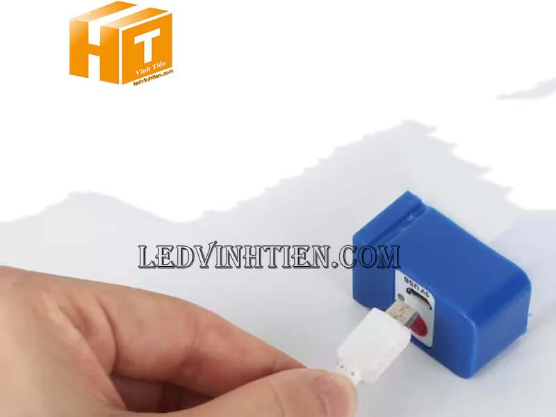 Bóng đèn tuýp led sạc tích điện 17cm - 20w