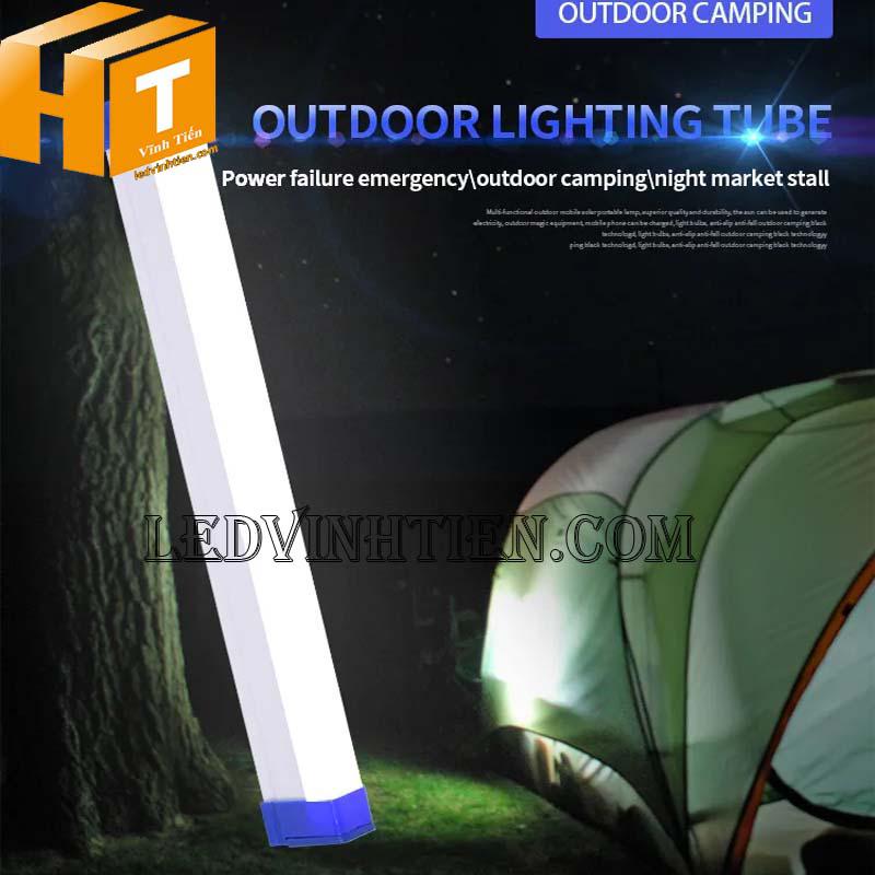 Bóng đèn tuýp led sạc tích điện 32cm - 40w
