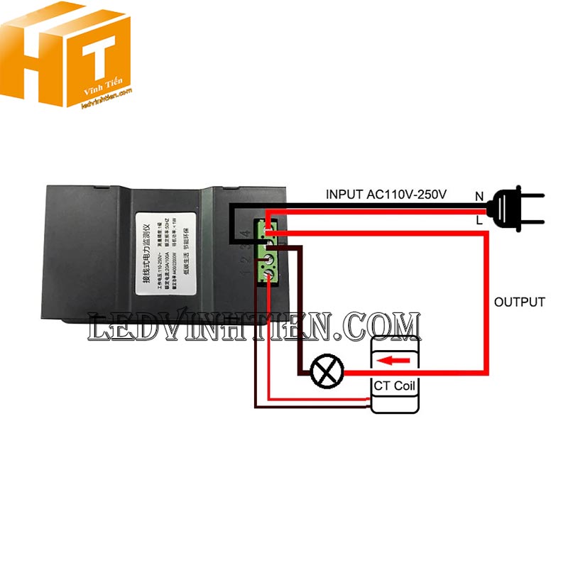 Hướng dẫn sử dụng thiết bị công tơ điện đồng hồ điện tử 100A