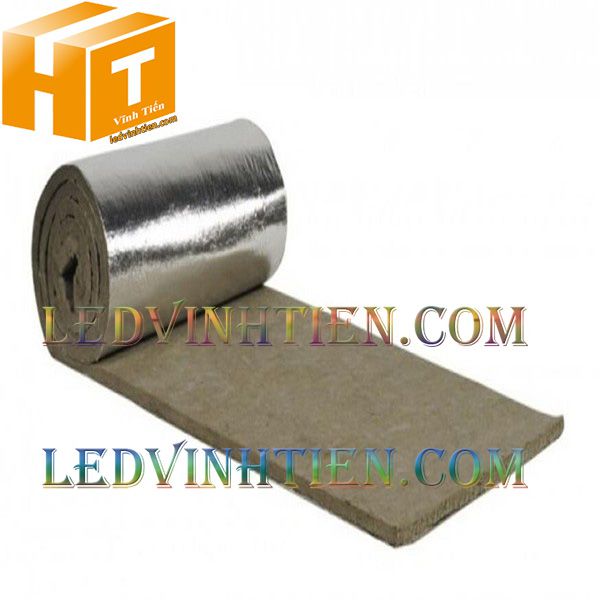 Bông khoáng dạng cuộn có lưới thép giá rẻ