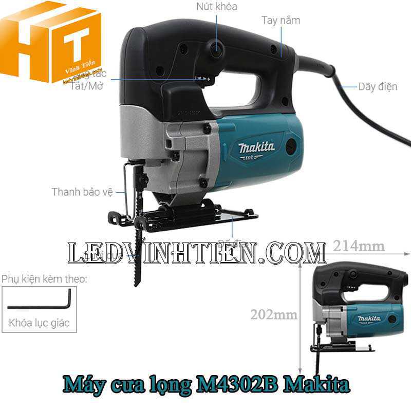 Máy cưa lọng Makita M4302B 