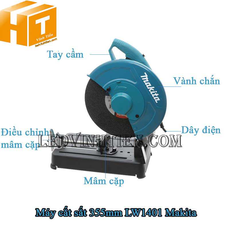 Máy cắt sắt Makita LW1401 