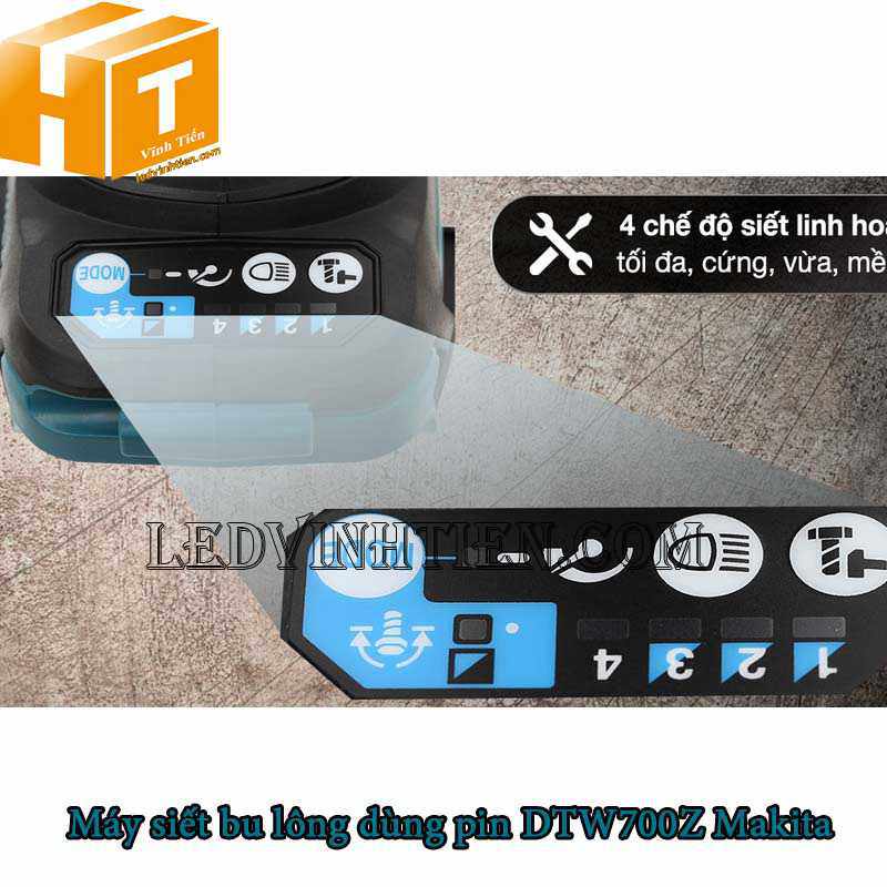 Máy siết bu lông dùng pin Makita