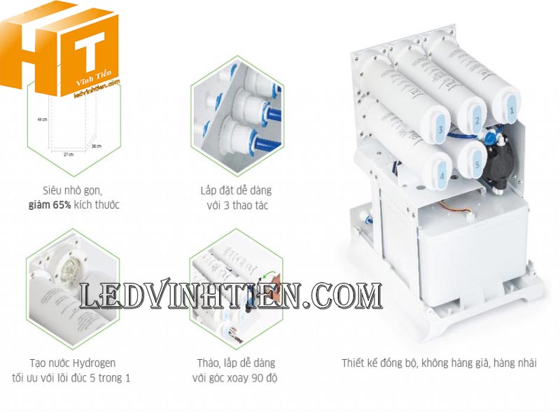 Máy lọc nước Kangaroo Hydrogen LUX Series Model KG100HU