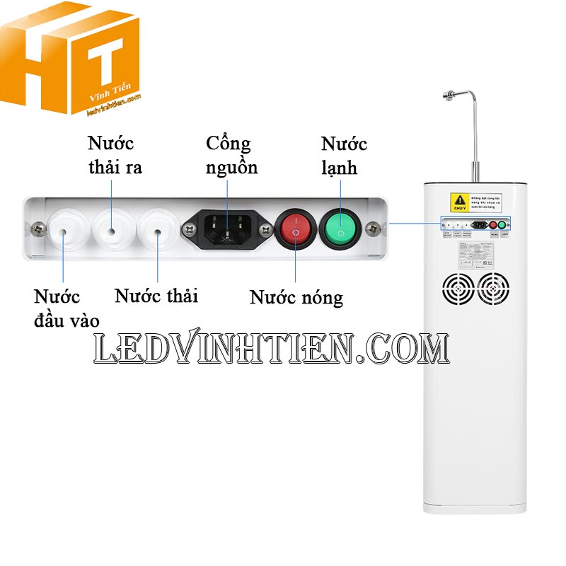 Máy lọc nước Kangaroo Hydrogen Slim nóng lạnh KG10A6S chính hãng