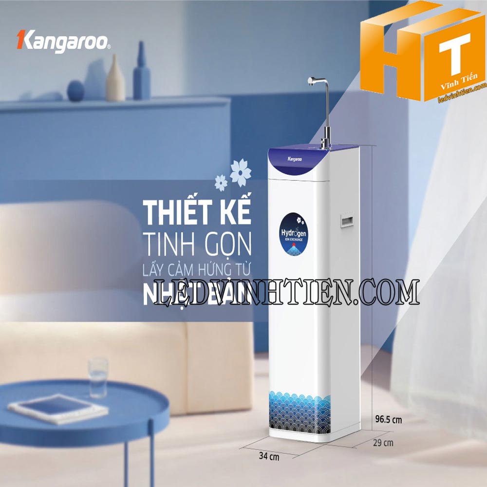 Máy lọc nước Slim Hydrogen tích hợp nóng lạnh KG10A7S 