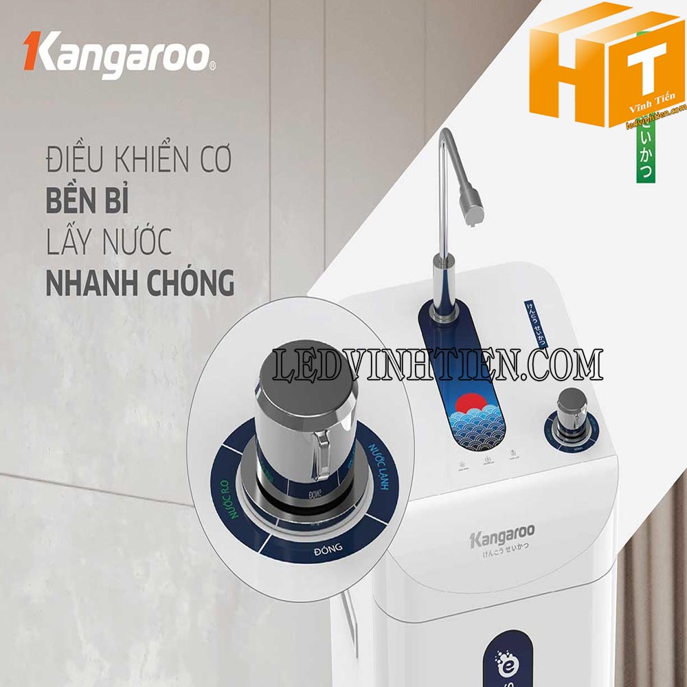 Máy lọc nước Slim Hydrogen tích hợp nóng, lạnh sử dụng Block KG10A8ES