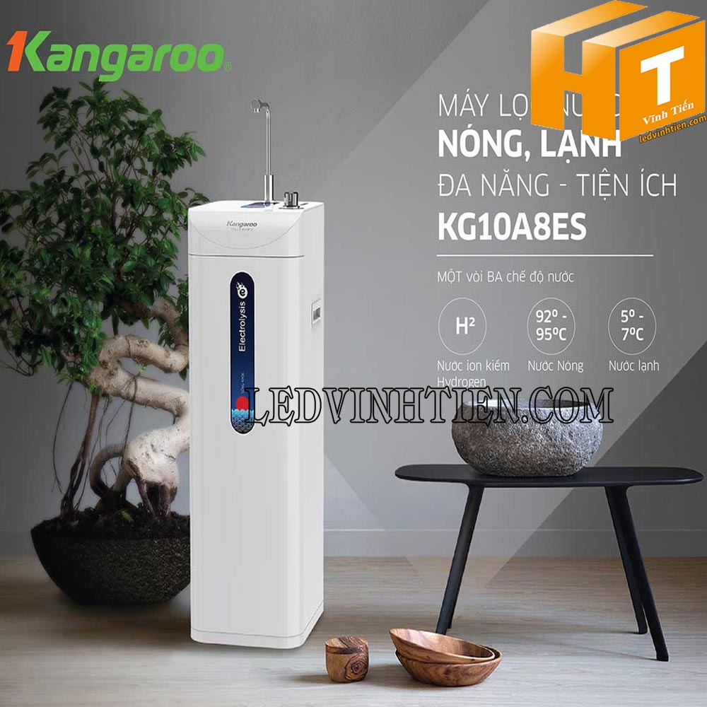  Máy lọc nước Kangaroo Hydrogen ion kiềm KG10A8ES