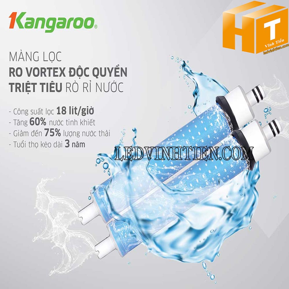  Máy lọc nước Hydrogen ion kiềm chính hãng Kangaroo