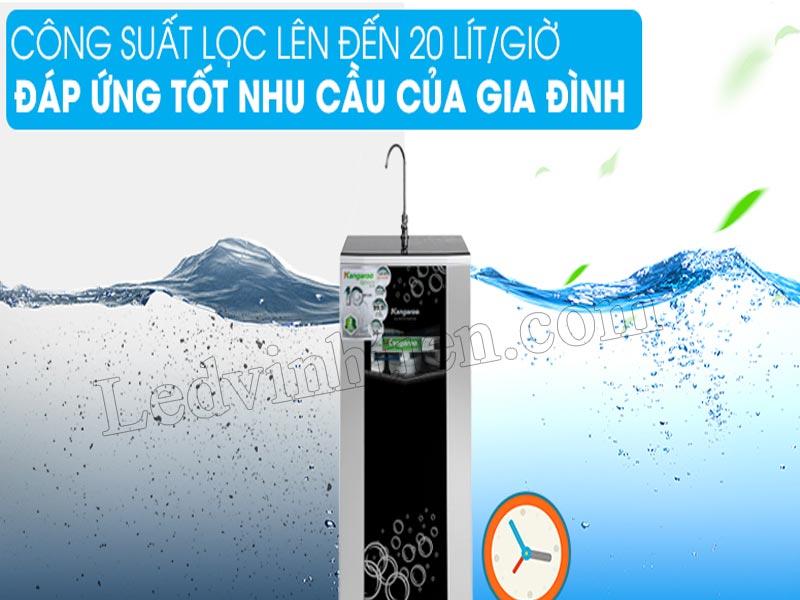 Máy lọc nước R.O Hydrogen Kangaroo KG10G5VTU - 10 lõi