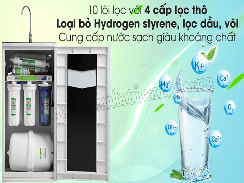 Máy lọc nước Kangaroo R.O Hydrogen KG10G5VTU 10 Lõi