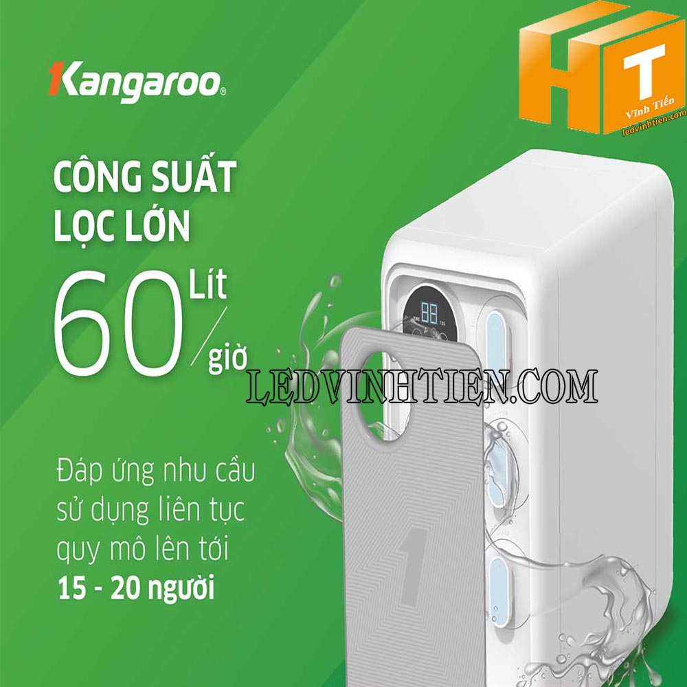 Máy lọc nước RO Hydrogen công suất lớn KG400HU