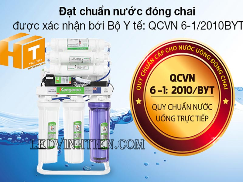 Máy lọc nước Hydrogen Kangaroo KGRP09HQ - Công nghệ tạo Hydrogen