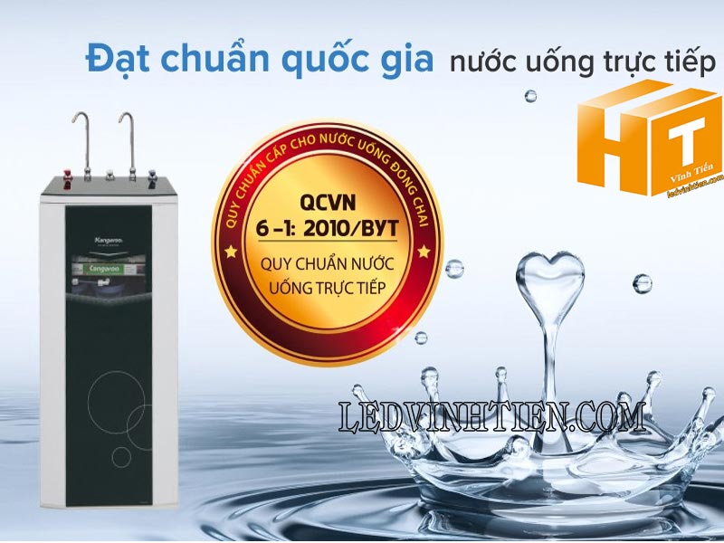 Máy lọc nước RO nóng nguội lạnh Kangaroo KG10A3 10 lõi