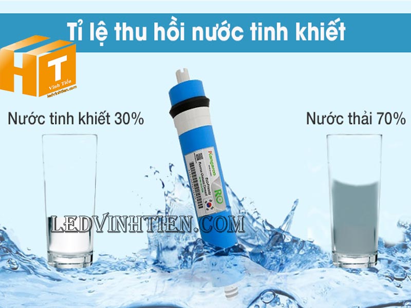 Vòi nóng lạnh - 10 lõi lọc - Máy lọc nước Kangaroo KG10A3