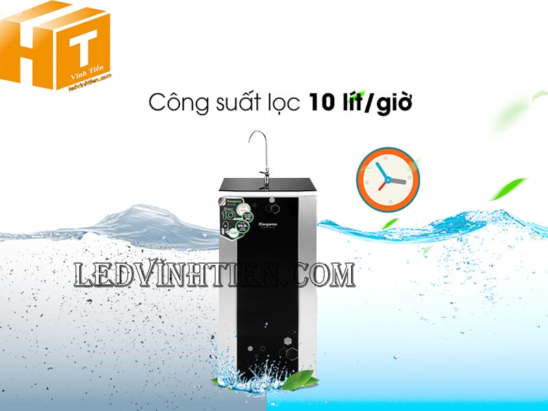 Máy lọc nước RO nhiễm mặn Kangaroo KG3500AVTU