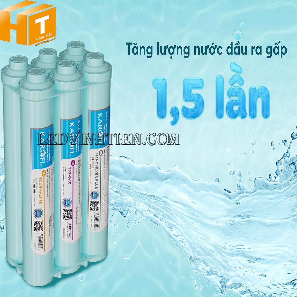 Mua bộ lõi lọc nước Karofi Smax hiệu suất cao HP 6.0 tại Phú Yên