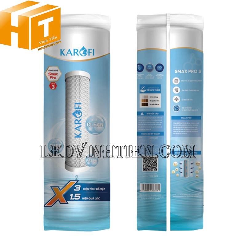 Mua lõi lọc thô Karofi Smax Pro 3 tại Phú Yên